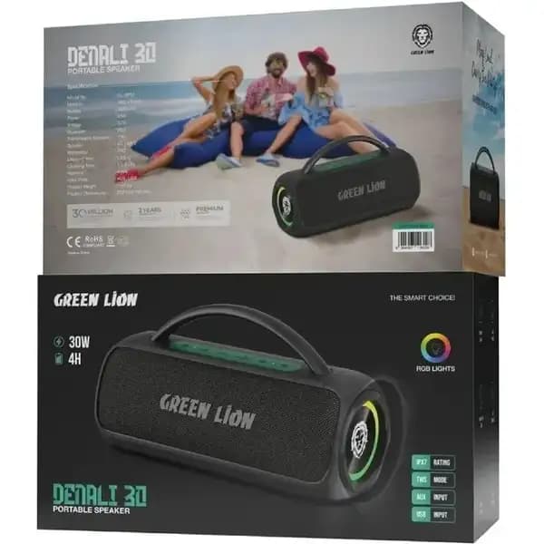 اسپیکر قابل حمل گرین لاین مدل Green Lion Denali 30 — تصویر ۲