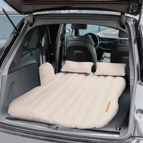 تشک بادی مسافرتی و خودرو دو نفره پرودو مدل Porodo Inflatable Car Backseat Air Mattress — تصویر ۳