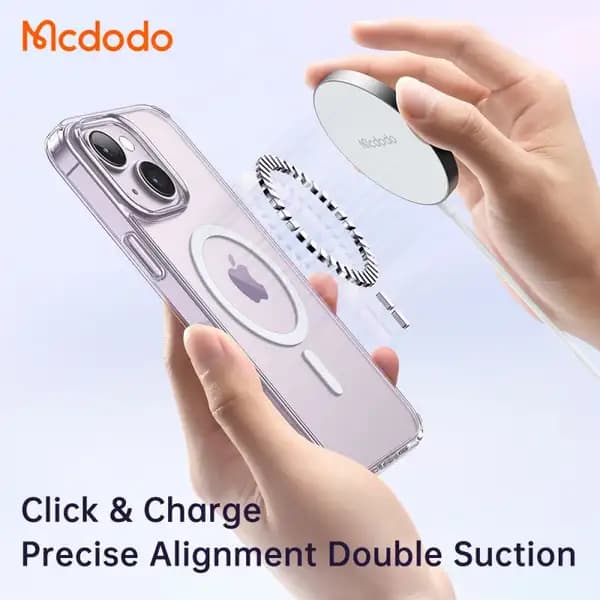 قاب محافظ نیمه شفاف مگ سيف مک دودو مدل Mcdodo Crystal PC-3092 برای Apple iPhone 14 Pro — تصویر ۳