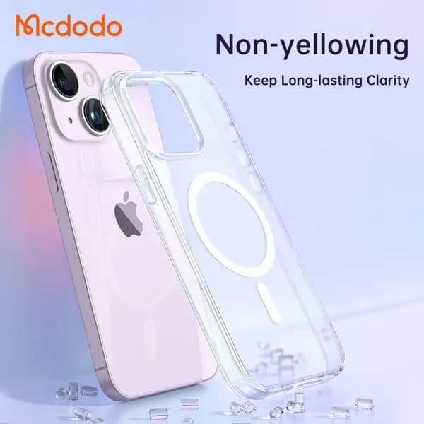 قاب محافظ نیمه شفاف مگ سيف مک دودو مدل Mcdodo Crystal PC-3092 برای Apple iPhone 14 Pro — تصویر ۵