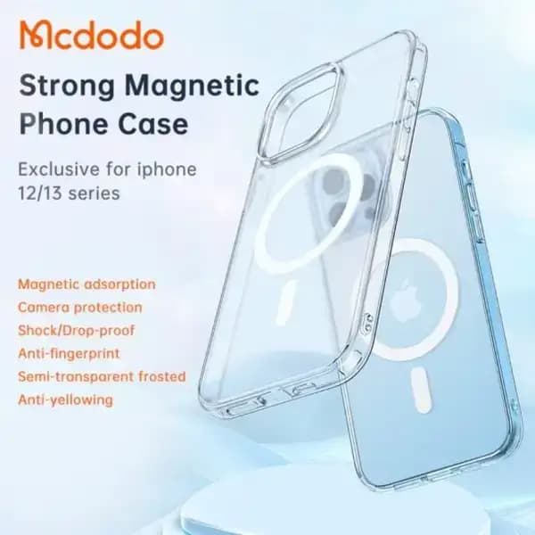 قاب موبایل نیمه شفاف مگ سيف مک دودو مدل Mcdodo PC-1660 مناسب اپل iPhone 13 PROMAX — تصویر ۳