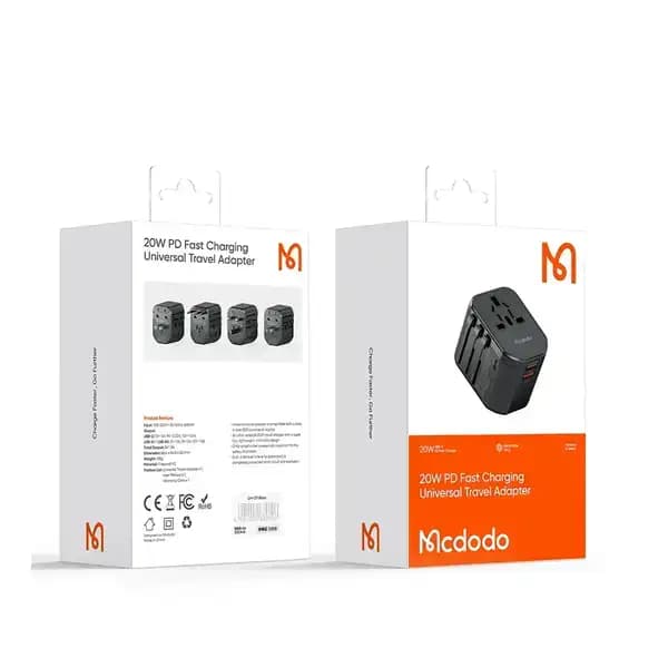 شارژر دیواری 20 وات مک دودو مدل MCDODO CH-347 — تصویر ۸