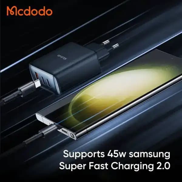 آداپتور 3 پورت 45 وات مک دودو MCDODO CH-4860 — تصویر ۵