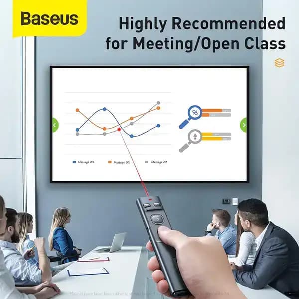 پوینتر و پرزنتر بی سیم بیسوس مدل Baseus ACFYB-0G — تصویر ۴