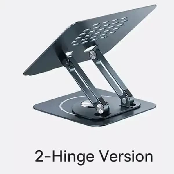 استند رومیزی لپ تاپ و تبلت بیسوس Baseus Ultrastable Pro Series BS-HP017 با بدنه آلومینیومی و چرخش 360 درجه — تصویر ۴