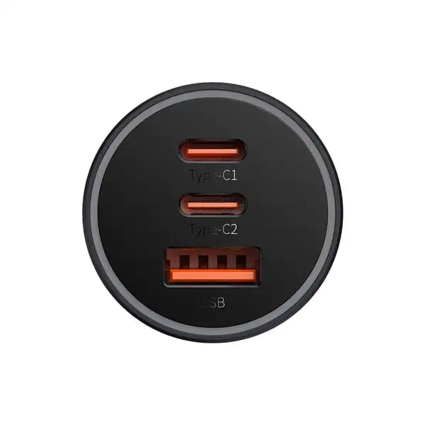 شارژر فندکی 40 وات دو پورت بیسوس مدل Baseus CGJP000013 — تصویر ۳