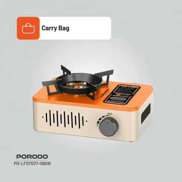 اجاق کمپینگ پرودو مدل Porodo Lifestyle Portable Outdoor Stove — تصویر ۶