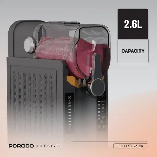دستگاه یخ‌در‌بهشت‌ساز چندکاره پرودو مدل Porodo Lifestyle Multi‑Function Slushie Maker — تصویر ۶