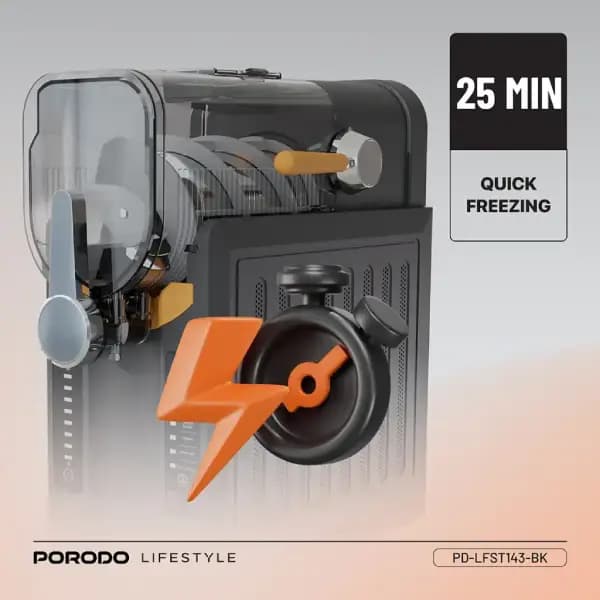 دستگاه یخ‌در‌بهشت‌ساز چندکاره پرودو مدل Porodo Lifestyle Multi‑Function Slushie Maker — تصویر ۷