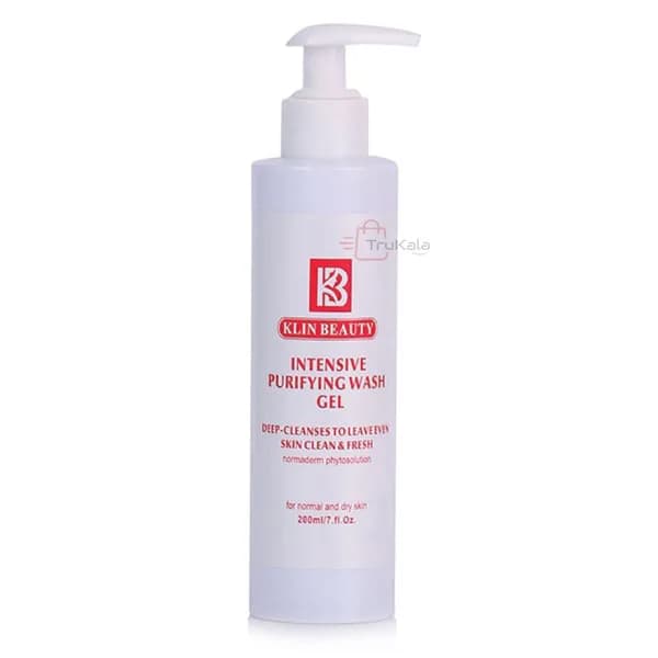 ژل شستشو پوست نرمال، خشک و حساس کلین بیوتی KLIN BEAUTY حجم 200 میل