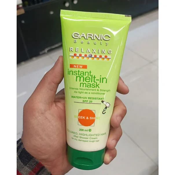 ماسک مو تقویتی بعد حمام گارنیک Garnic حجم 200 میلی لیتر — تصویر ۲