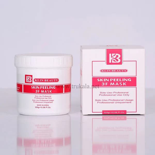پک ماسک پیلینگ آنزیمی و اکتیواتور تری اف 3F 300 کلین بیوتی — تصویر ۲