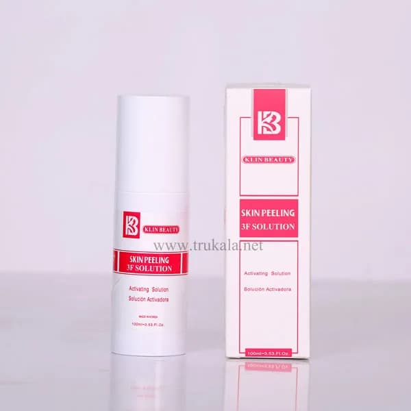 پک ماسک پیلینگ آنزیمی و اکتیواتور تری اف 3F 300 کلین بیوتی — تصویر ۴