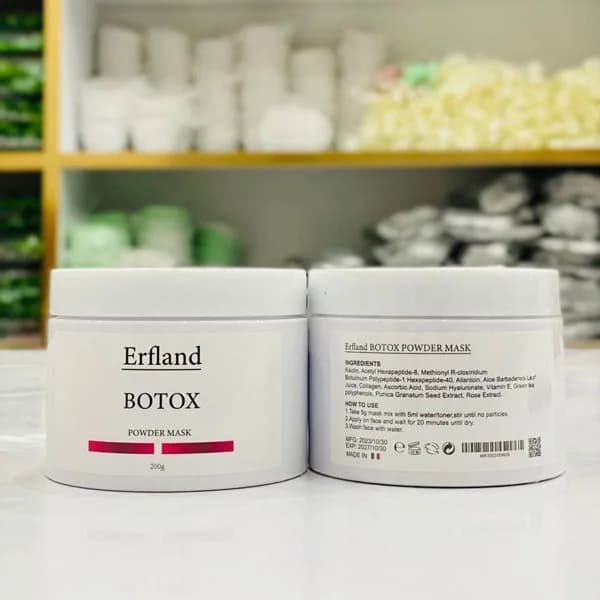 ماسک پودری بوتاکس ارفلند Erfland حجم 200 گرم — تصویر ۳