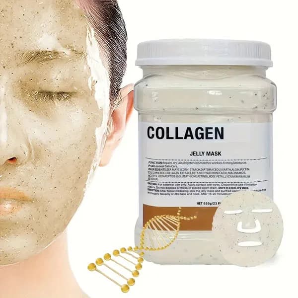 ماسک هیدروژلی کلاژن دکتر مینایر DR.MEINAIER حجم 650 گرم — تصویر ۴