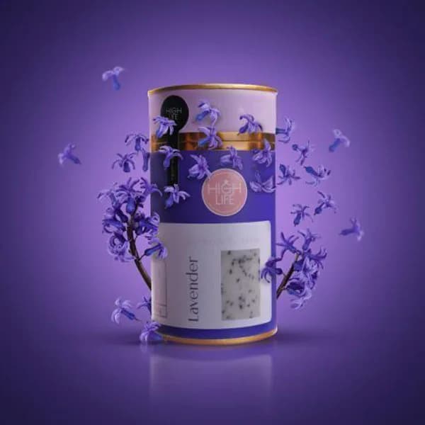 ماسک هیدروژلی اسطوخودوس هایلایف High life حجم 300 گرم