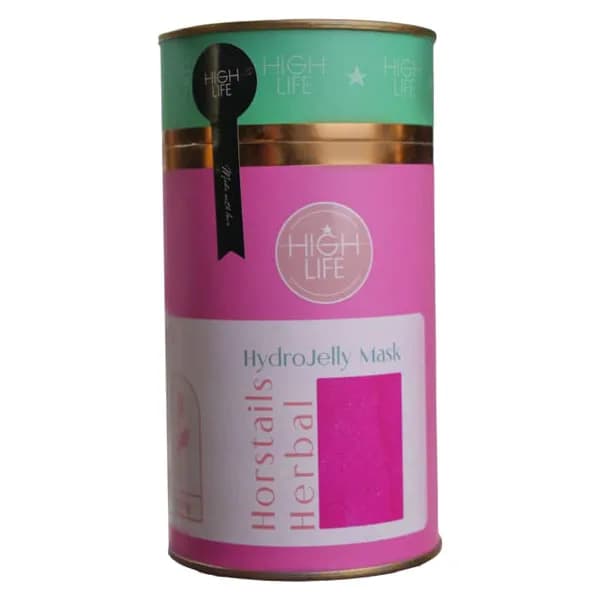 ماسک هیدروژلی عصاره گیاه دم اسب هایلایف high life حجم 300 گرم — تصویر ۳
