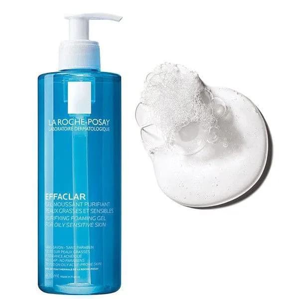 ژل شستشوی صورت افکلار لاروش پوزای La Roche-Posay حجم 400 میل — تصویر ۲
