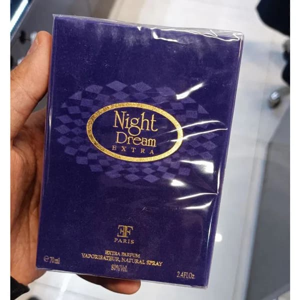 ادو پرفیوم زنانه نایت دریم اکسترا الیسیس فشن Night Dream حجم 70 میل — تصویر ۴