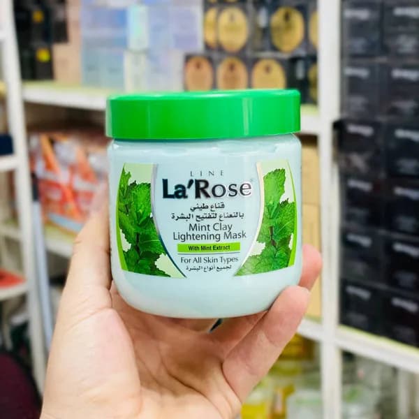 ماسک گچی نعناع لاروس La rose حجم 500 گرم — تصویر ۲