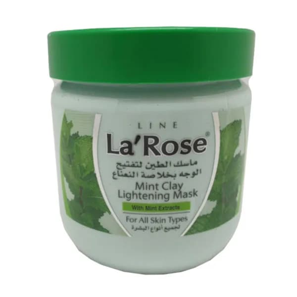 ماسک گچی نعناع لاروس La rose حجم 500 گرم