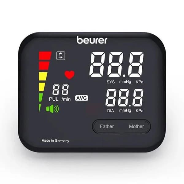 فشارسنج بیورر Beurer اورجینال دارای سخنگوی فارسی مدل BM 102 — تصویر ۳