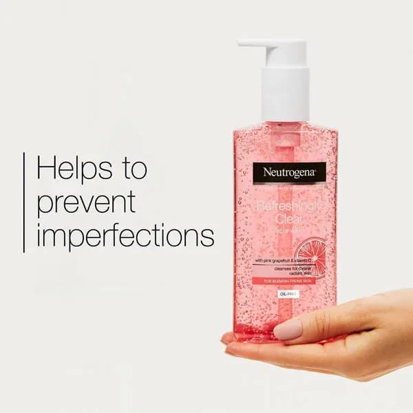ژل شستشوی صورت مدل گریپ فروت نوتروژینا Neutrogena حجم 200 میل — تصویر ۲