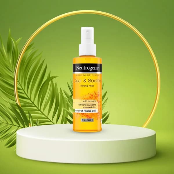 اسپری تونر زردچوبه نوتروژینا مدل clear smooth حجم 125 میل — تصویر ۲