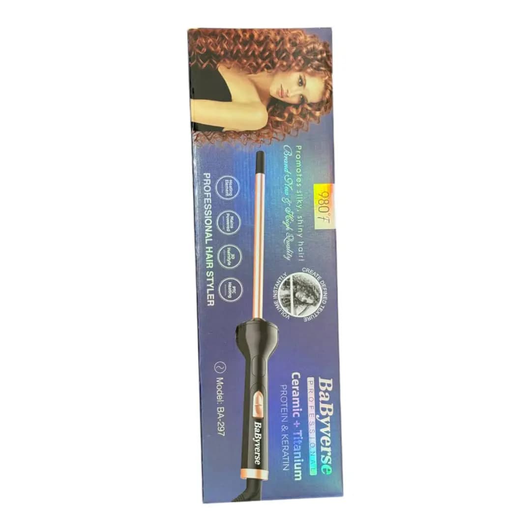 فر کننده مو بابلیس لوله خودکاری بابی ورس BaByverse مدل BA-297 — تصویر ۴