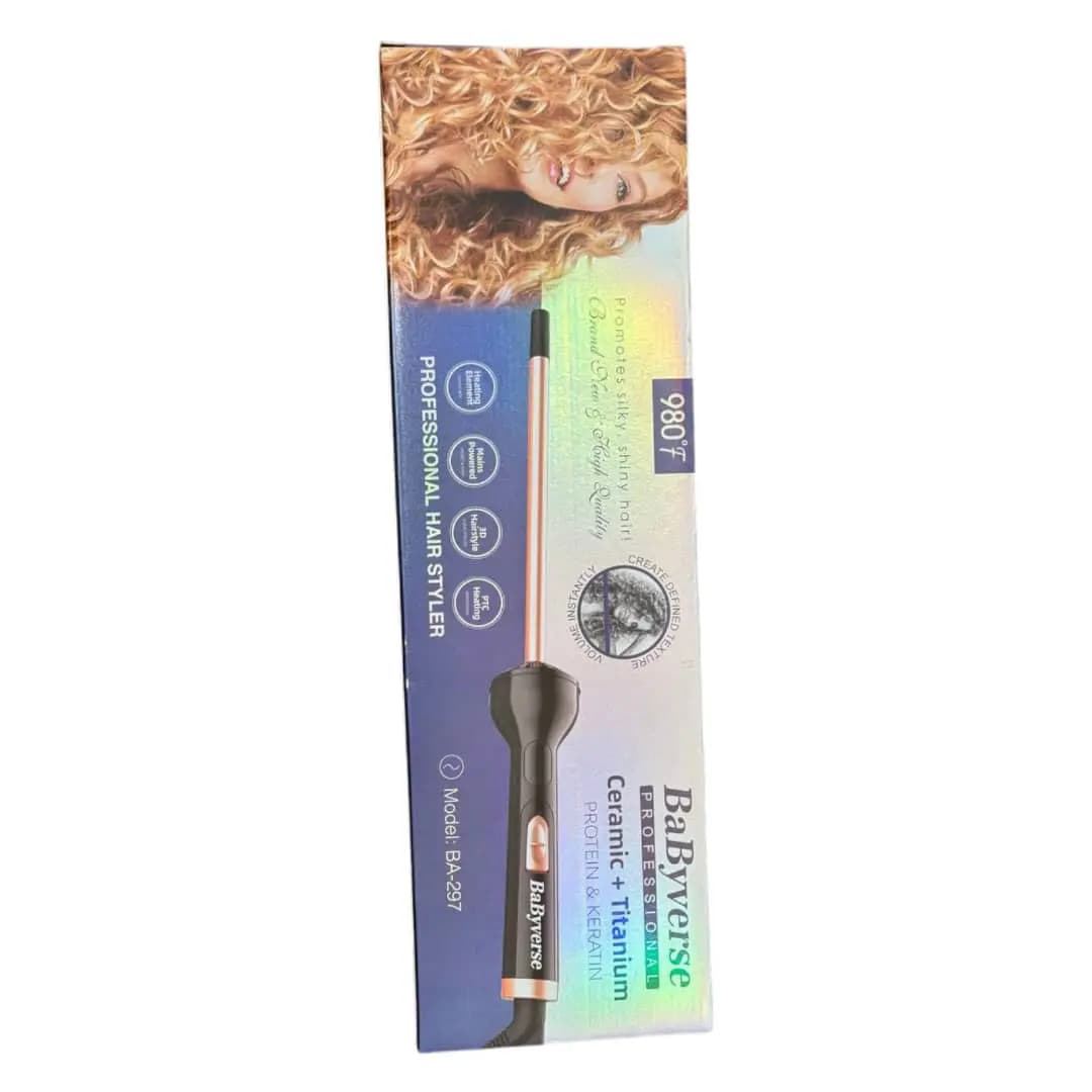 فر کننده مو بابلیس لوله خودکاری بابی ورس BaByverse مدل BA-297 — تصویر ۲