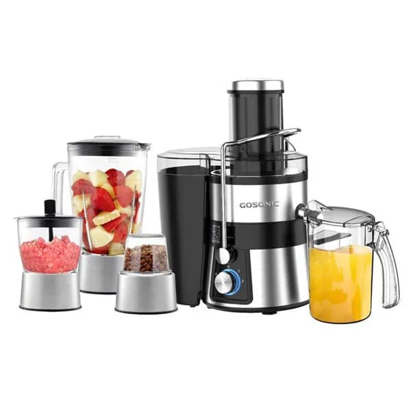 آبمیوه گیر 4 کاره گوسونیک Gosonic مدل GSJ-729