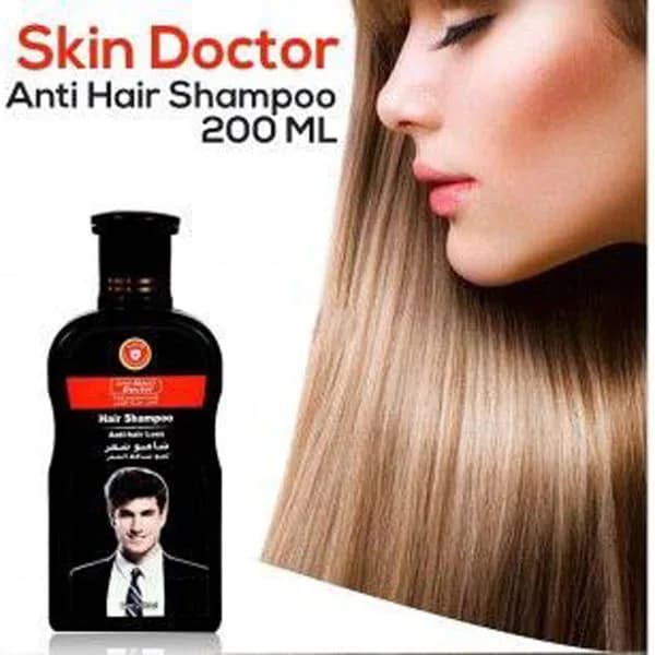 شامپو ضد ریزش و تقویت کننده مو اسکین دکتر Skin Doctor حجم 200 میل — تصویر ۳