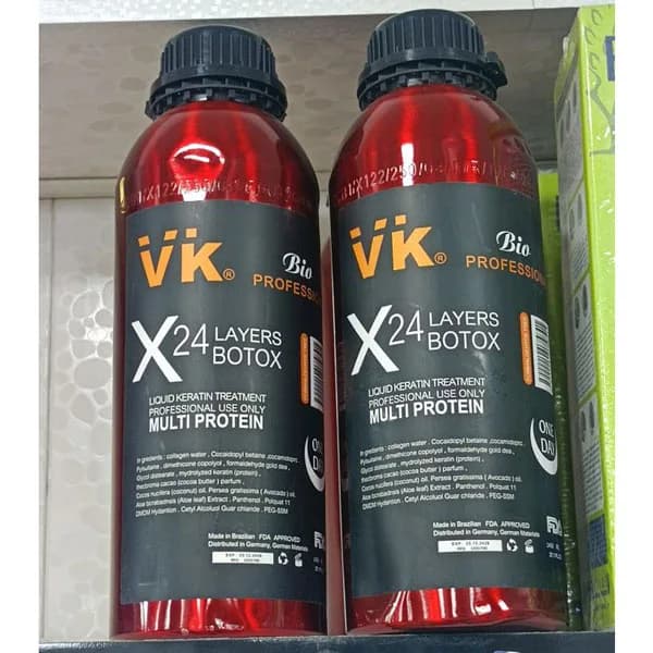 بوتاکس مو 24 لایه وی کی VK حجم 1400 میل — تصویر ۳