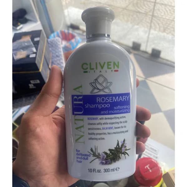 شامپو ضد موخوره رزماری کلیون Cliven حجم 300 میل — تصویر ۲
