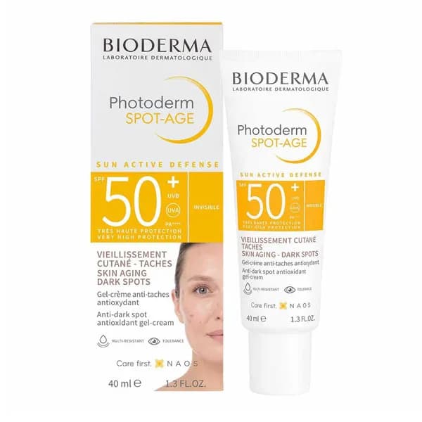 کرم ضد آفتاب و ضدلک بایودرما Bioderma فتودرم اسپات ایج 40 میلی لیتر