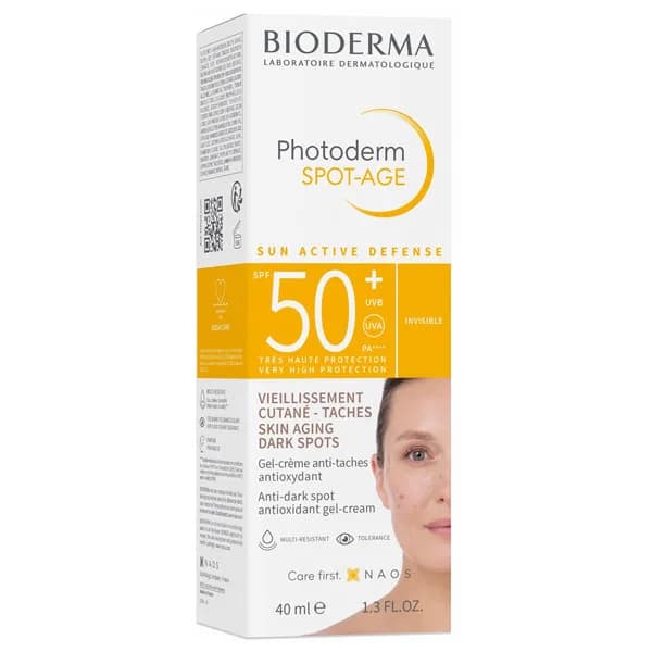 کرم ضد آفتاب و ضدلک بایودرما Bioderma فتودرم اسپات ایج 40 میلی لیتر — تصویر ۲