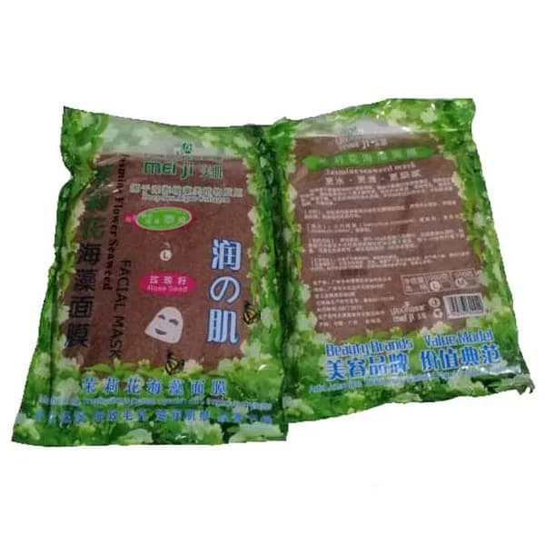 ماسک صورت جلبک دانه ریز MEI JI وزن 700 گرم