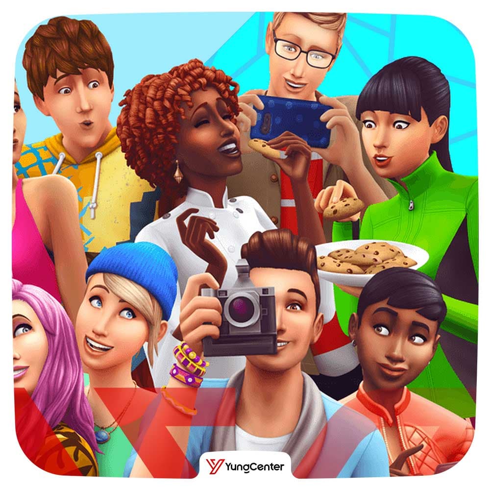 اکانت قانونی بازی sims 4