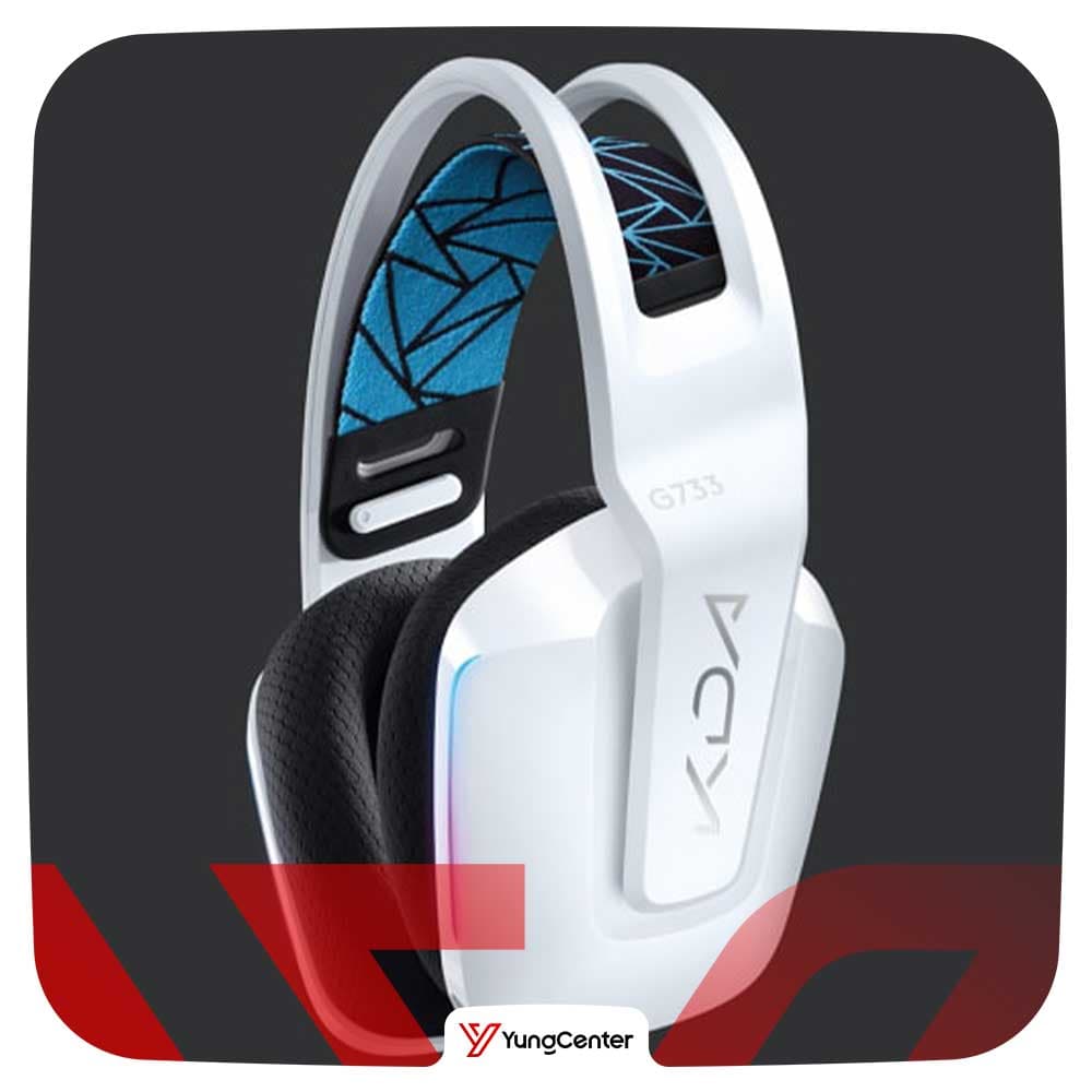 هدست لاجیتک Headset Logitech G733 KDA — تصویر ۲