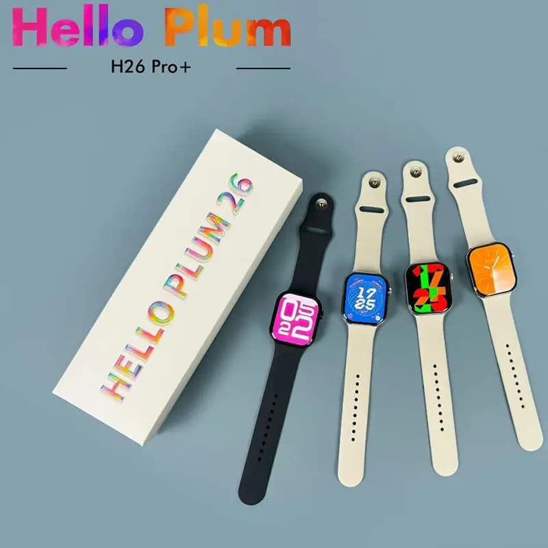 ساعت هوشمند اورجینال سری 11 برند hello Plum مدل h26 pro (تراشه قدرتمند Juxin3089C Chipset)+گارانتی طلایی — تصویر ۲