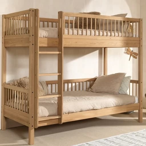 تخت دو طبقه چوبی مبلمان فرنا مدل 1143997
