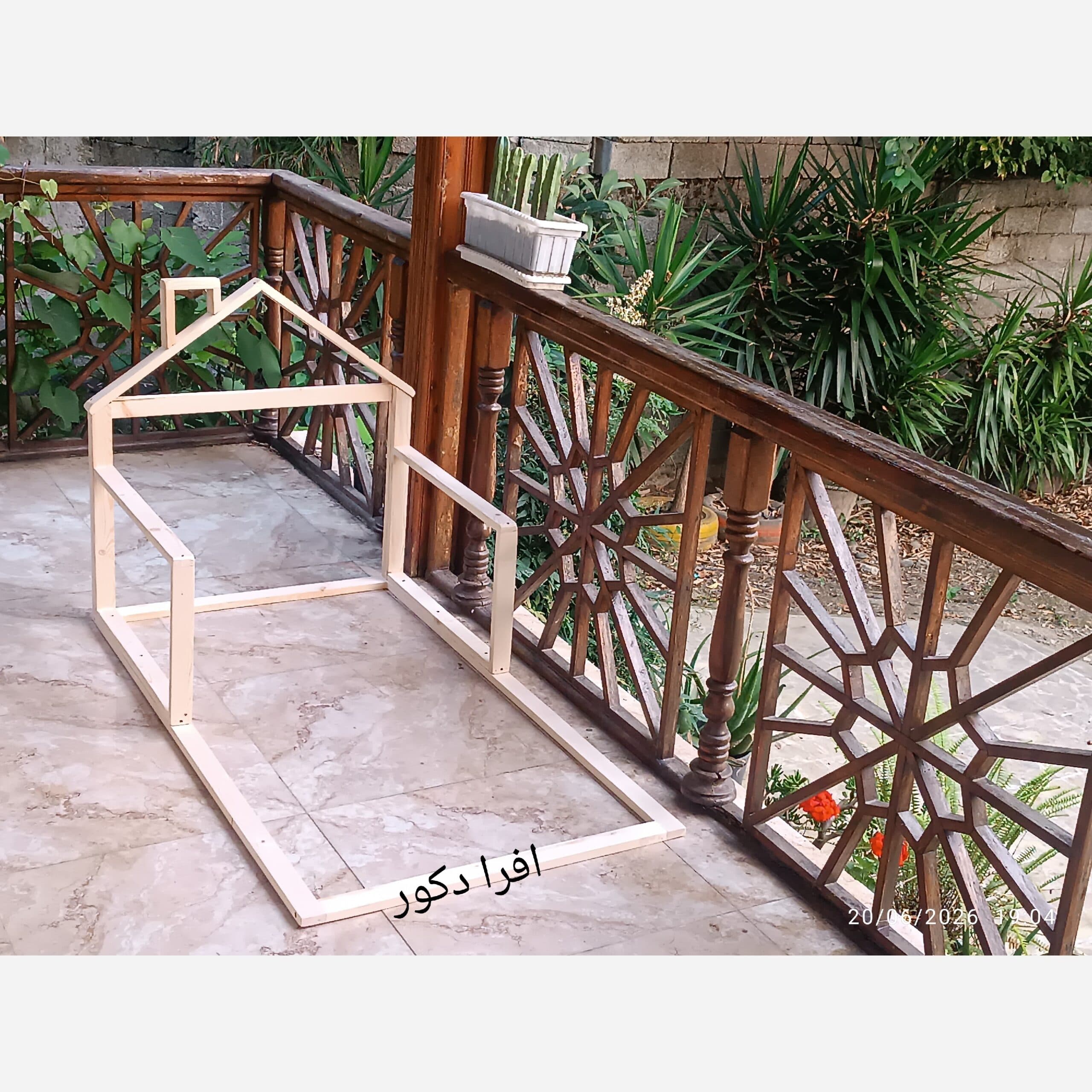 تختخواب کلبه،، ،،پسکرایه مبلمان فرنا مدل 1143980 — تصویر ۳