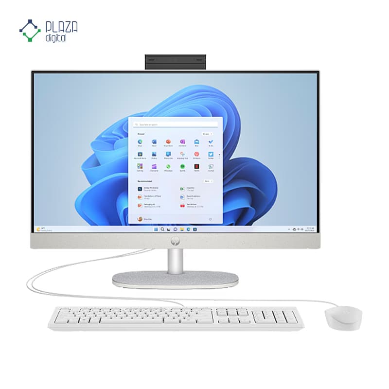 کامپیوتر All in One اچ پی 23.8 اینچی مدل HP 24-cr1004ni Ultra 5 125U 16GB 1TB — تصویر ۲