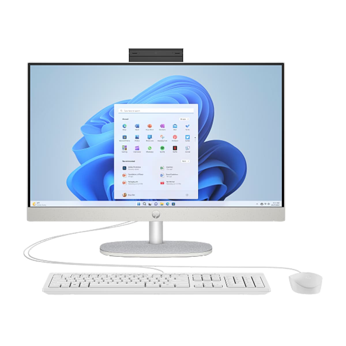 کامپیوتر All in One اچ پی 23.8 اینچی مدل HP 24-cr1004ni Ultra 5 125U 16GB 512GB