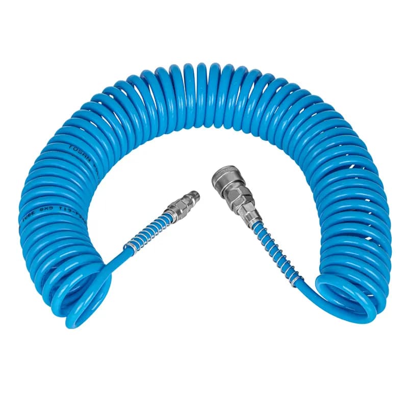 شلنگ فنری باد 15 متری توسن مدل T19-C 5X8-15 M