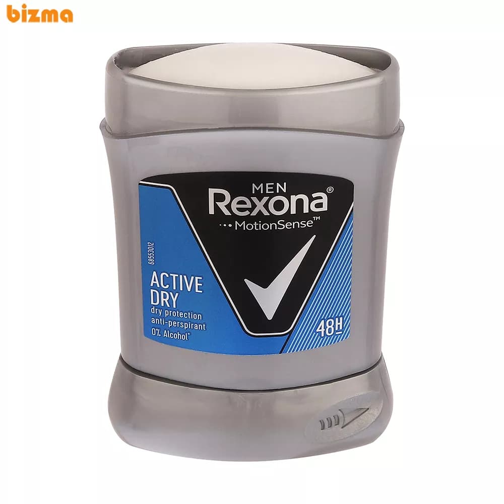 استیک ضد تعریق مردانه رکسونا مدل Active Dry با رایحه خنک وزن 40 گرم — تصویر ۲