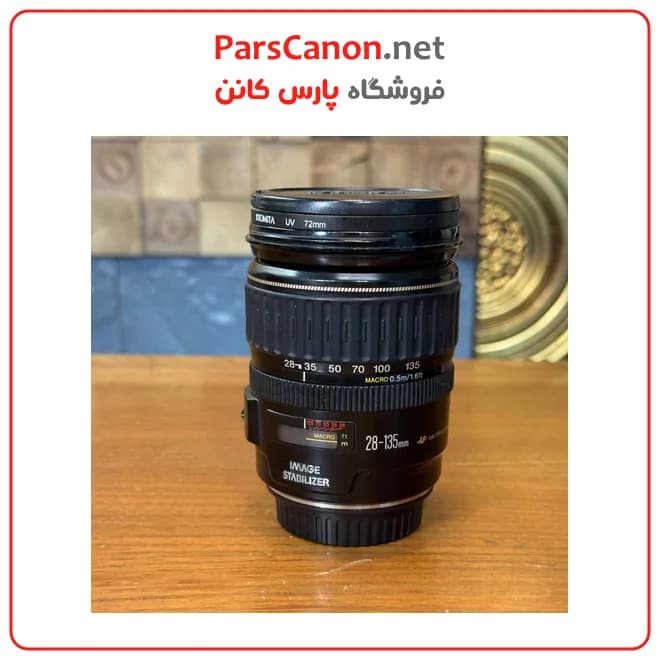 لنز دست دوم کانن EF 28-135mm f/3.5-5.6 IS USM