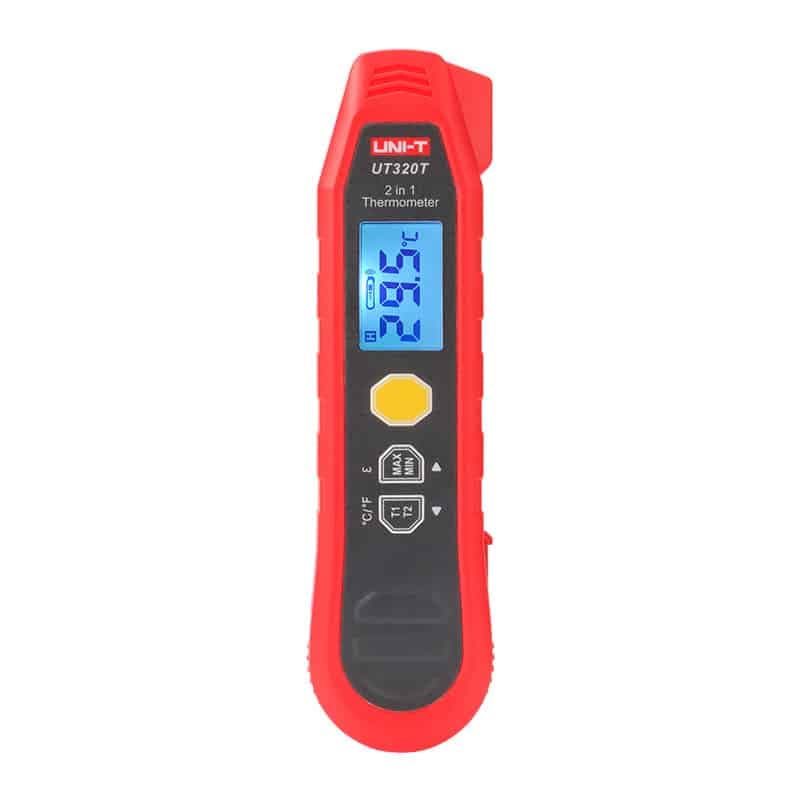 ترمومتر دو کاره یونیتی مدل UNI-T UT320T