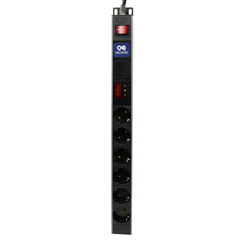محافظ ولتاژ رک مونت 8 خانه دیجیتالی پارت الکتریک