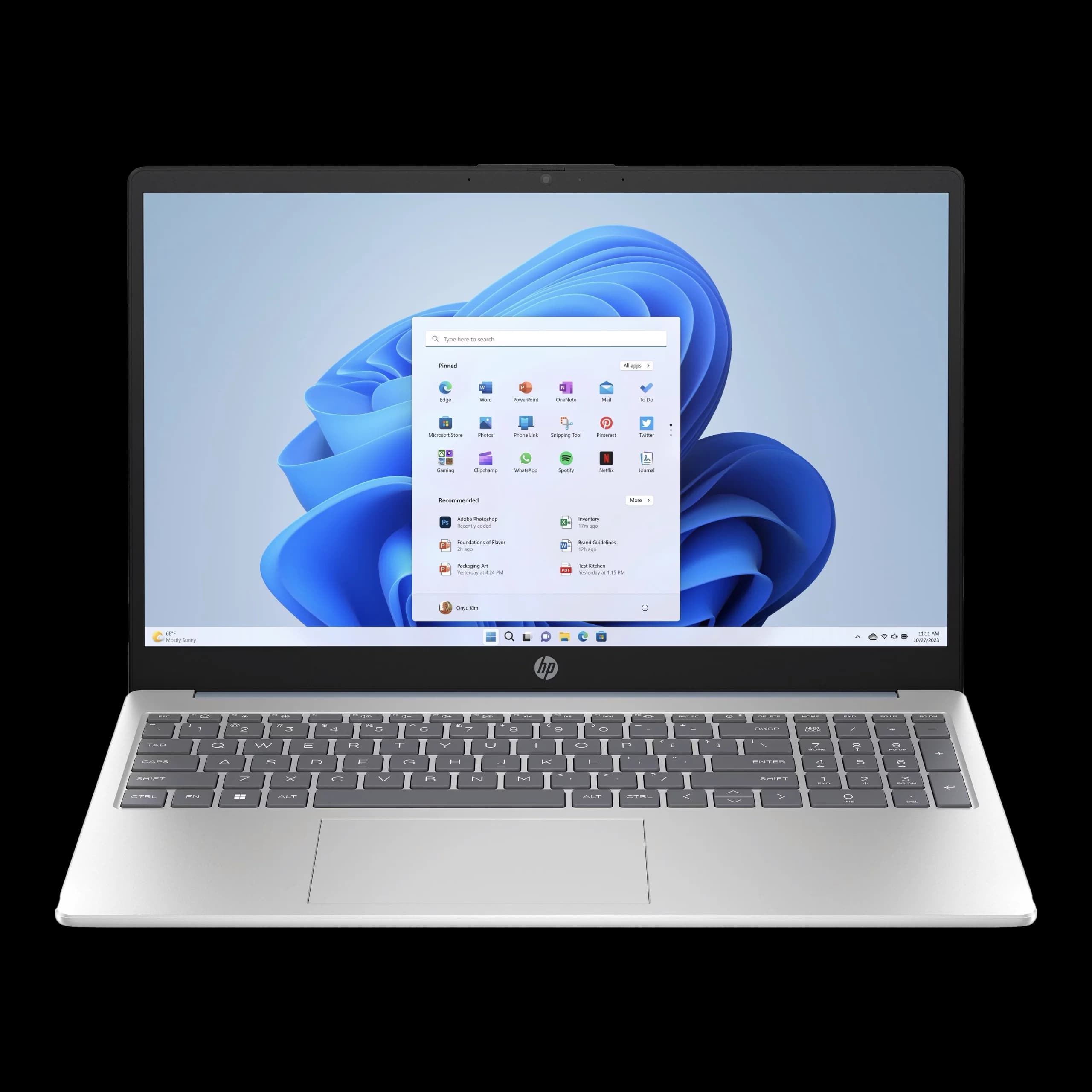 لپ تاپ لمسی اچ‌پی مدل HP 15-FD0130WM Core i3 N305 8GB DDR4 256GB SSD Intel 15.6″ IPS